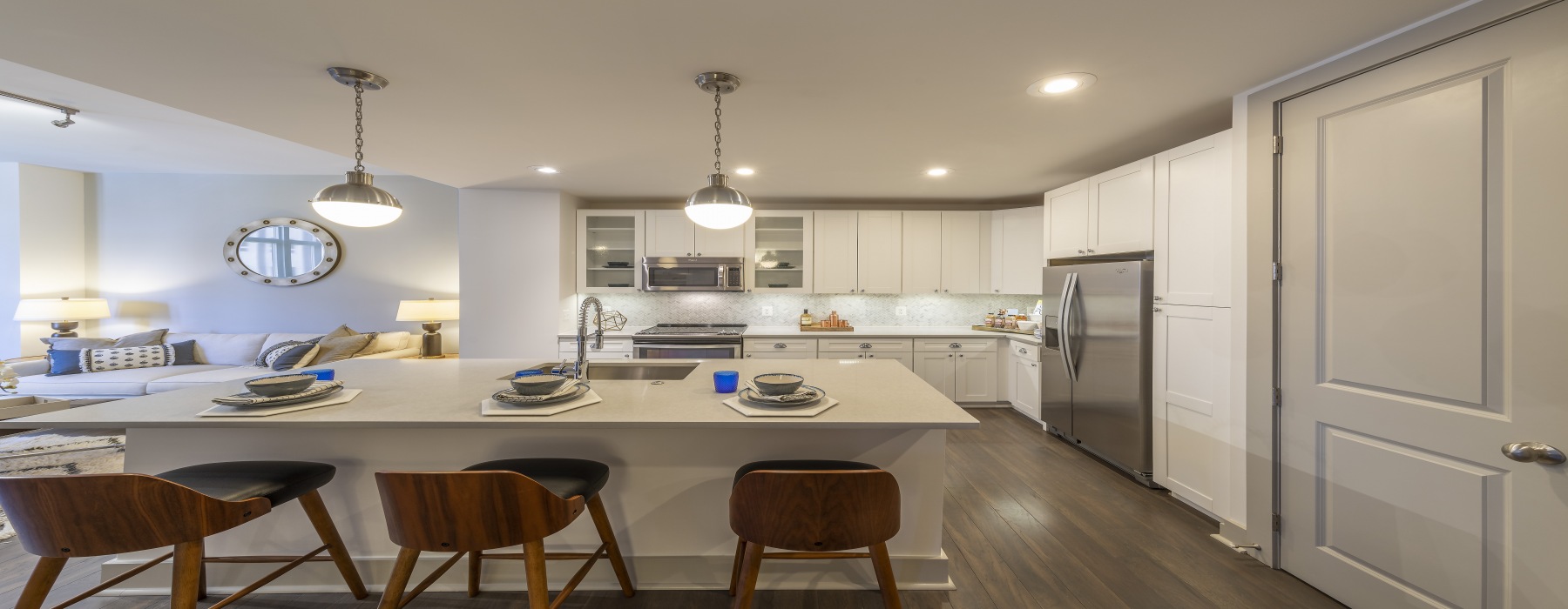 Spacious kitchen